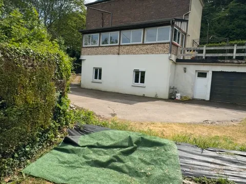 Bâchage de toiture après intempérie par l’équipe Colors’Pro à Rouen